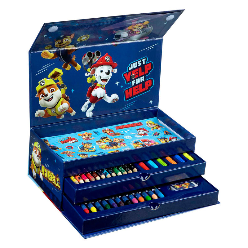 Afbeelding laden in galerijviewer, Paw patrol kleurkoffer - 44dlg.
