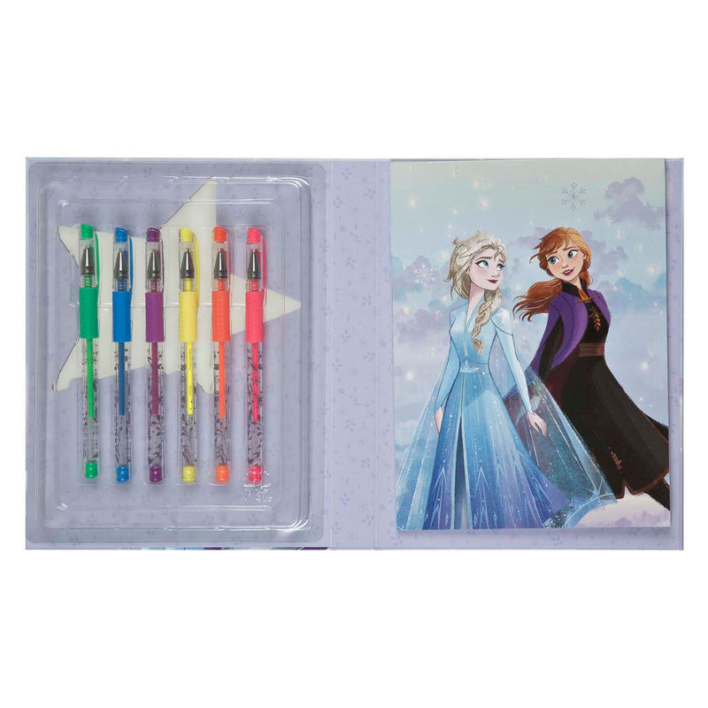 Load image into Gallery viewer, Undercover kleurset met gelpennen frozen
