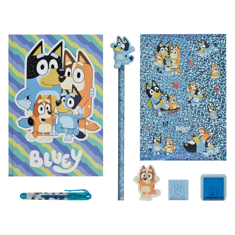 Load image into Gallery viewer, Undercover notitieblok set bluey - 7dlg.
