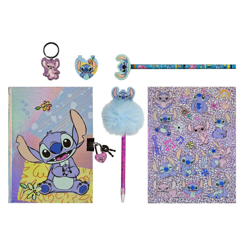 Load image into Gallery viewer, Undercover glitter dagboek set stitch - 6dlg.
