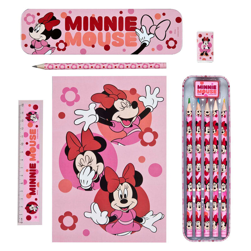 Afbeelding laden in galerijviewer, Disney schrijfwaren set minnie mouse - 11dlg.
