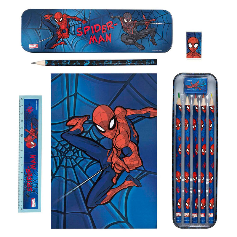 Load image into Gallery viewer, Undercover schrijfwaren set spiderman - 11dlg.
