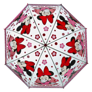 Undercover transparante paraplu minnie mouse