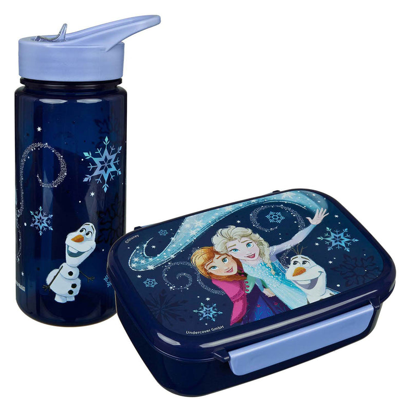 Load image into Gallery viewer, Undercover broodtrommel en drinkbeker set frozen
