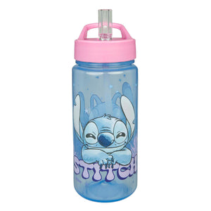 Undercover drinkfles stitch - 500ml roze blauw bpa vrij.