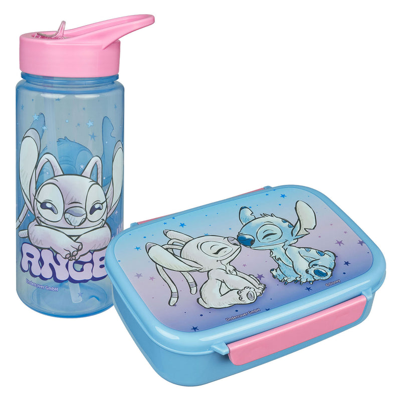Afbeelding laden in galerijviewer, Undercover lilo stitch broodtrommel en drinkbeker
