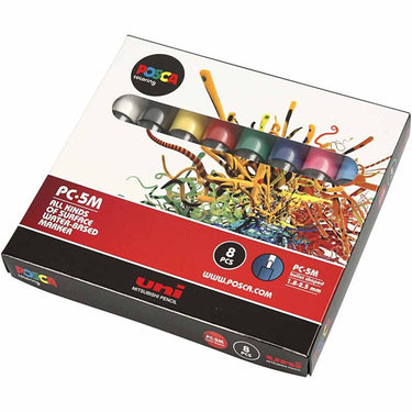 Http: www.cchobby.nl posca-marker-afm-pc-5m-lijndikte-2-5-mm-medium-diverse-kleuren-8-stuk-1-doos