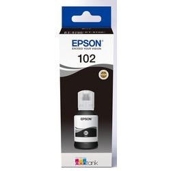 Inktfles epson 102 c13t03r140 zwart