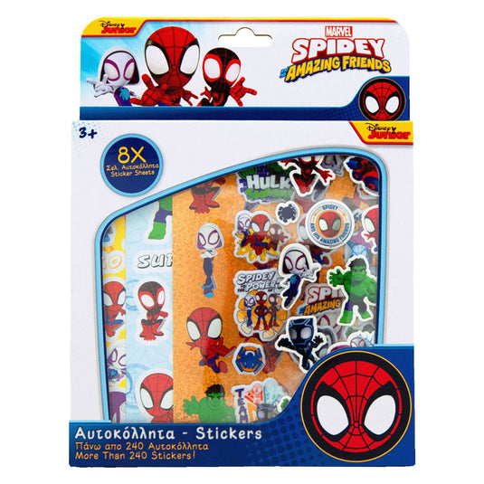 Spidey stickerset, 240st.