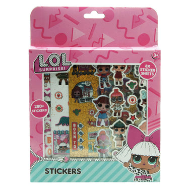 L.o.l. stickerset, 200st.