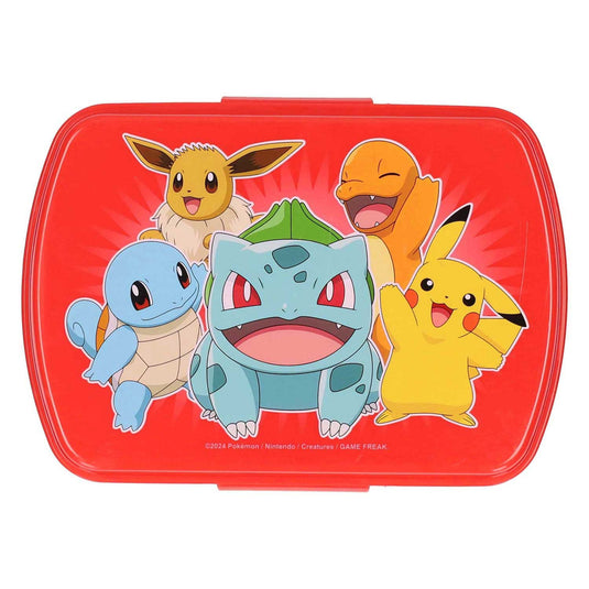 Pokémon red funny plastic sandwich box