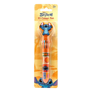 Speelgoedland stitch 10-kleurenpen met topper