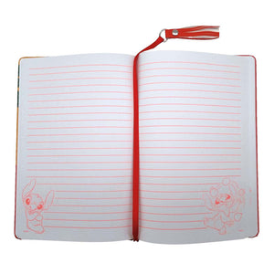 Speelgoedland stitch notitieboek glitter watermeloen