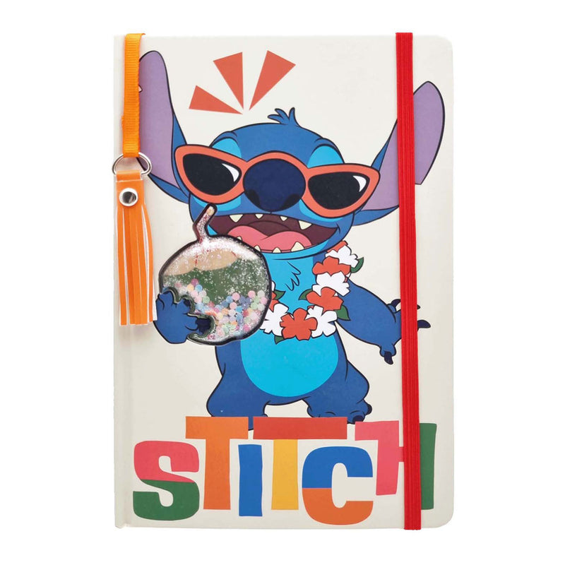 Load image into Gallery viewer, Speelgoedland stitch notitieboek glitter
