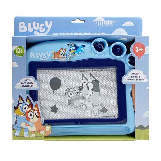 Speelgoedland bluey magnetisch tekenbord