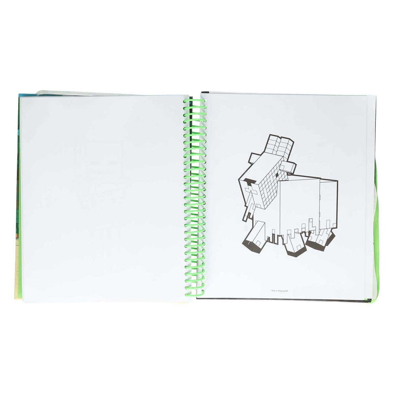 Chargez l'image dans la visionneuse de la galerie, Merkloos sans marque minecraft super activiteitenboek met stickers
