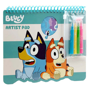 Speelgoedland bluey kleurblok met stencils en sjablonen