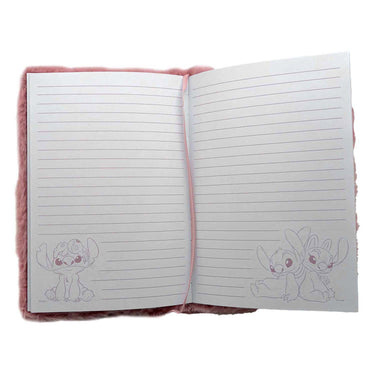 Speelgoedland stitch pluche notitieboek stitch angel