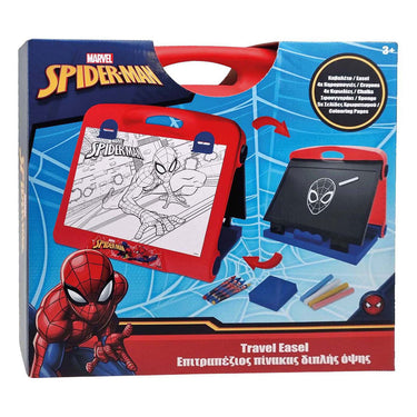 Speelgoedland spider-man reisezel tekenbord
