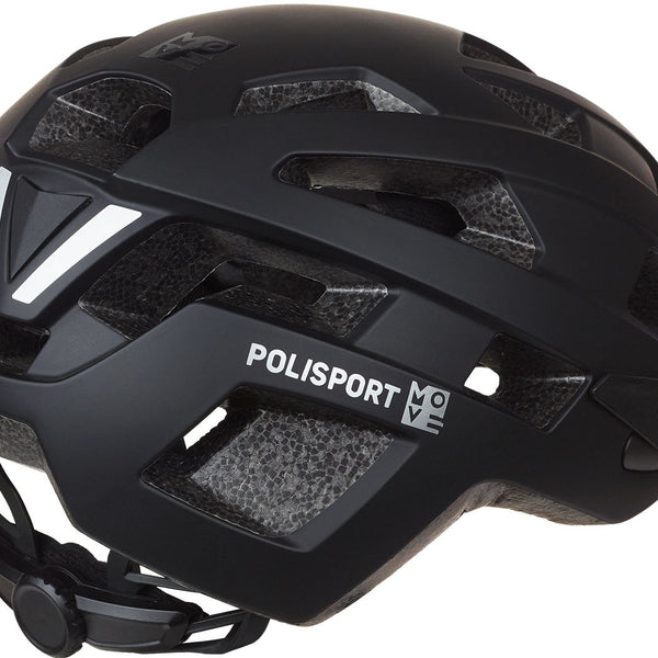 Polisport helm City Move L 58-61 cm black