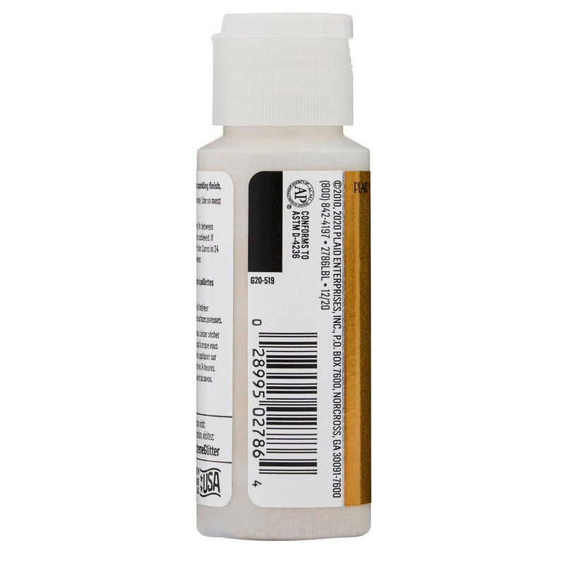 Load image into Gallery viewer, Folkart • extreme glitter acrylic paint gold 59ml
