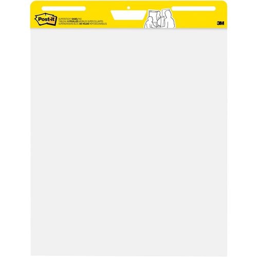 Flipoverpapier post-it blanco wit