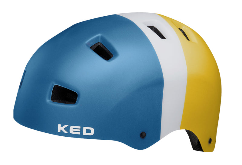 Load image into Gallery viewer, Ked Fietshelm 5FGoudty L (57-62cm) 3 colGouds retro boy

