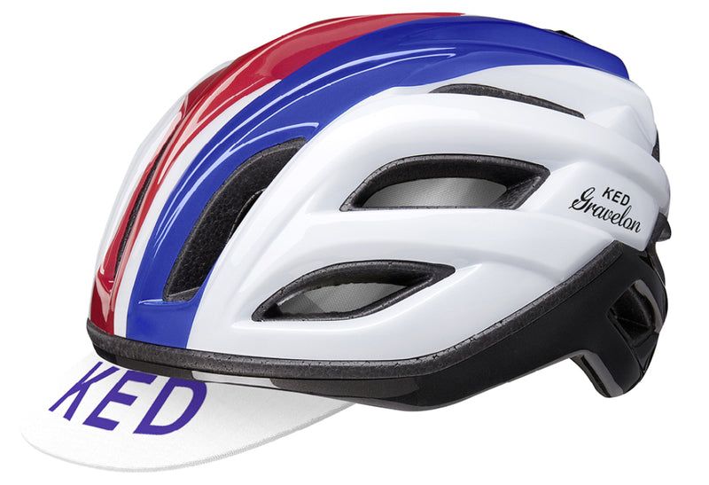 Load image into Gallery viewer, Ked Fietshelm Gravelon L (58-61cm) tricolGoude
