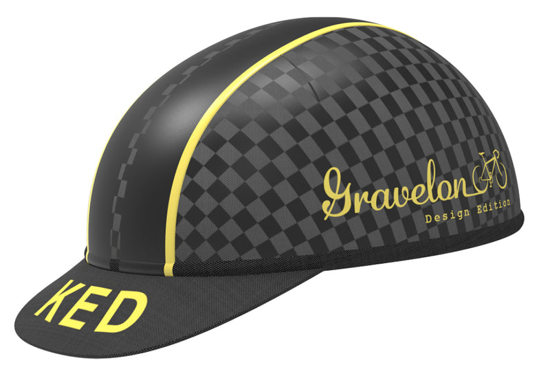 Load image into Gallery viewer, Fietshelm KED Gravelon L (58-61cm) - checkeRood flag
