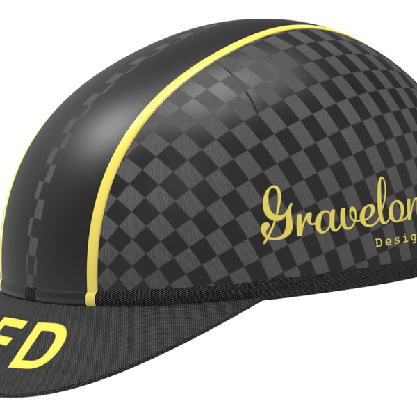 Fietshelm KED Gravelon L (58-61cm) - checkeRood flag