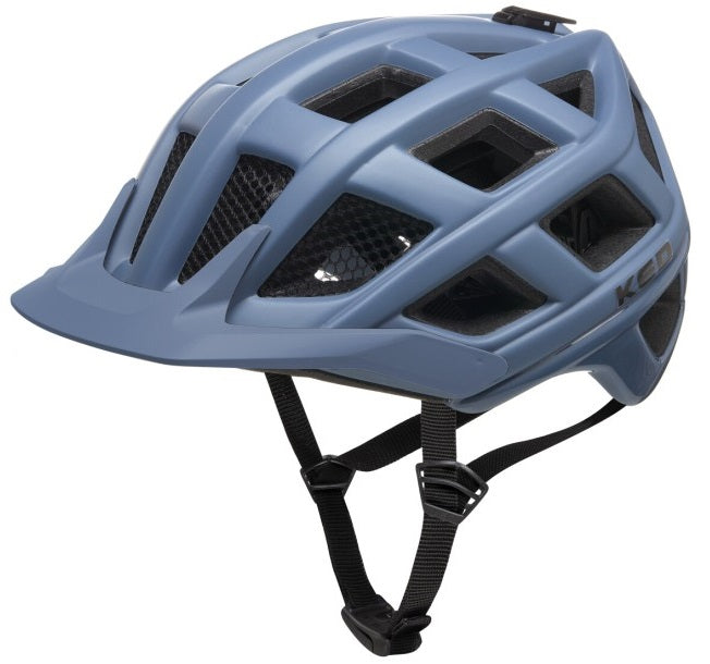 Fietshelm KED Crom XL (60-64cm) - Blauw Grijs matt