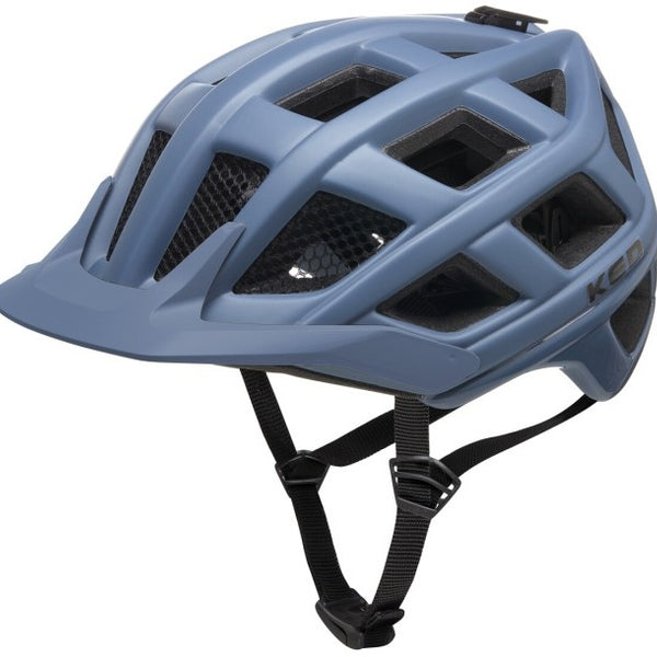 Fietshelm KED Crom XL (60-64cm) - Blauw Grijs matt