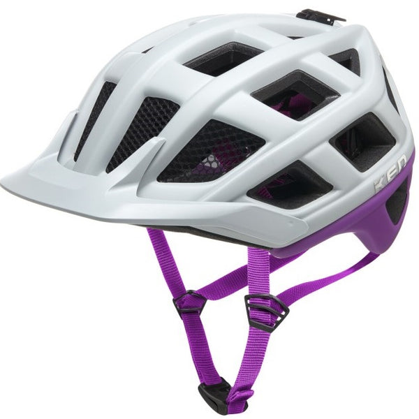 Fietshelm KED Crom XL (60-64cm) - Grijs lilac matt