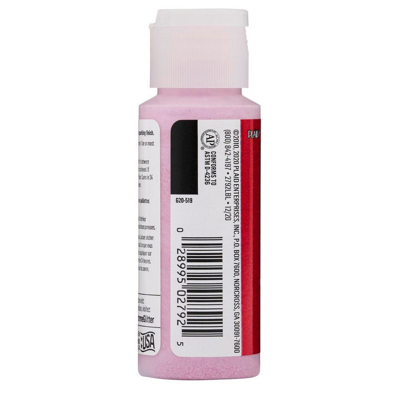 Load image into Gallery viewer, Folkart • extreme glitter acrylic paint red 59ml
