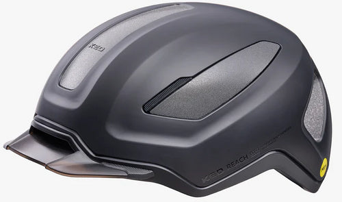 Ked fietshelm reach dt medium 54-58 cm - black matt