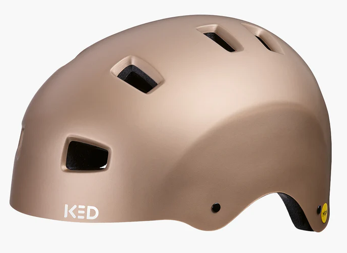 Load image into Gallery viewer, Ked Fietshelm Citro L (57-62 cm) Goud metallic matt
