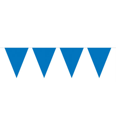 Folat bv blauwe mini vlaggenlijn, 3mtr.