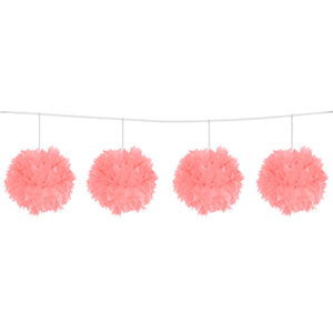 Folat bv roze pompom slinger