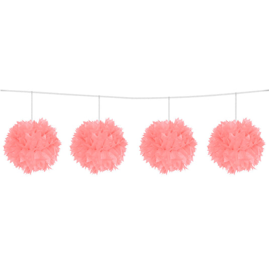 Folat bv roze pompom slinger