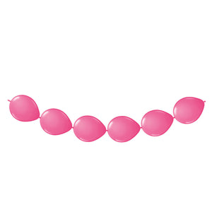 Folat bv magenta knoopballonnen, 8st.