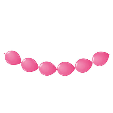 Folat bv magenta knoopballonnen, 8st.