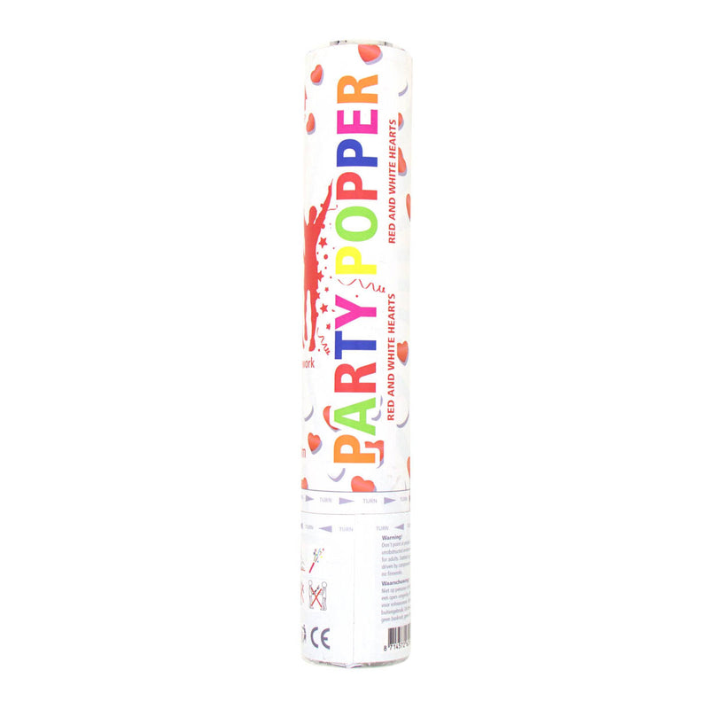 Load image into Gallery viewer, Folat bv party popper hartjes, 28cm
