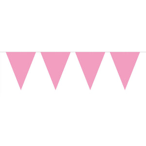Folat bv vlaggenlijn xl roze, 10mtr.