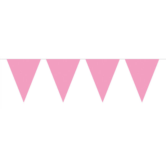 Folat bv vlaggenlijn xl roze, 10mtr.
