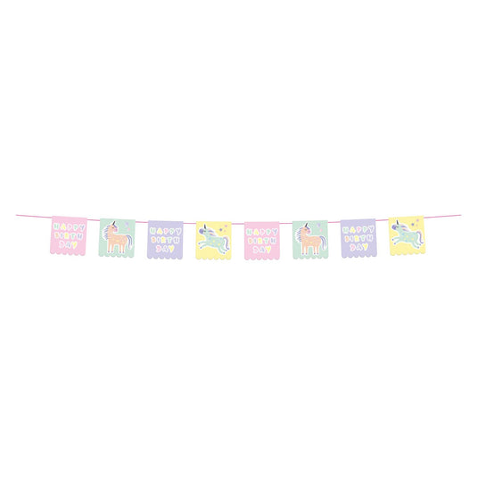 Folat bv vlaggenlijn unicorns rainbows, 6m