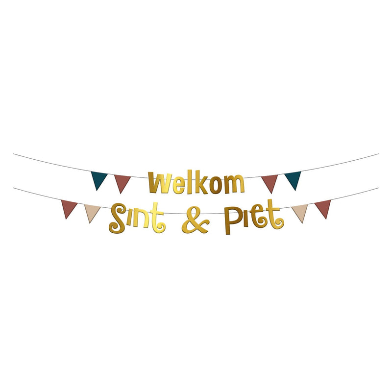 Load image into Gallery viewer, Folat bv letterslinger welkom sint piet
