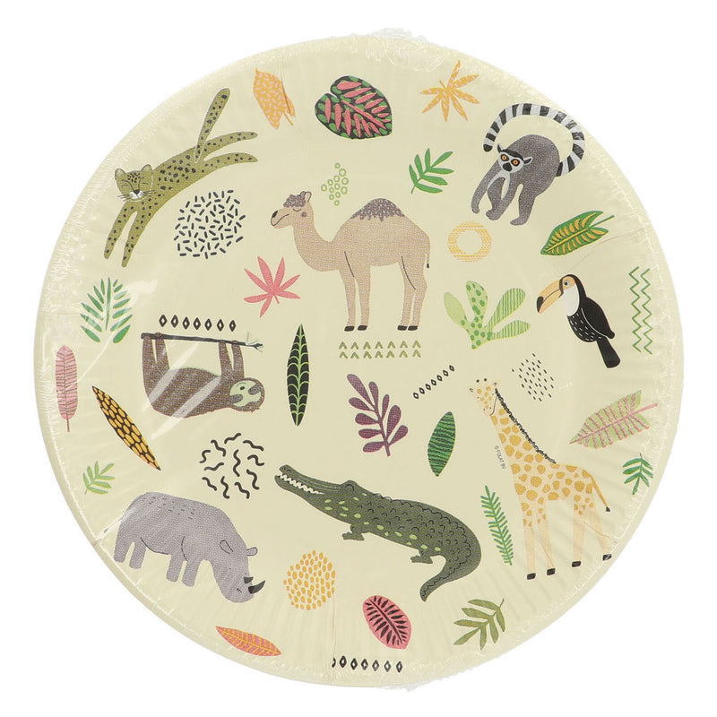 Load image into Gallery viewer, Folat bv borden zoo party, 8st.
