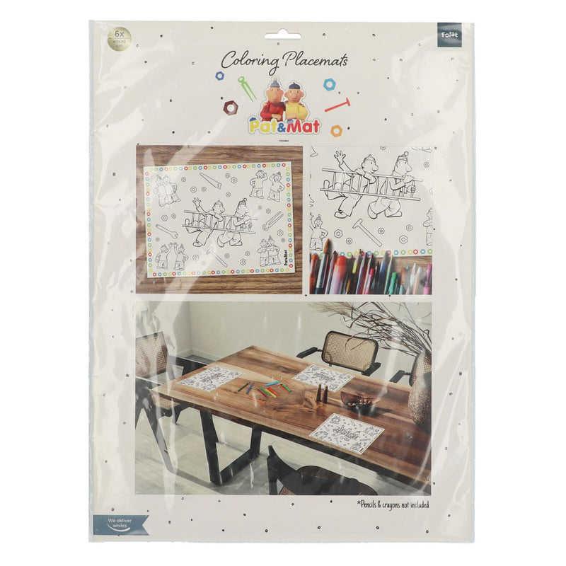 Load image into Gallery viewer, Folat bv buurman buurman placemats kleurplaten, 6st.
