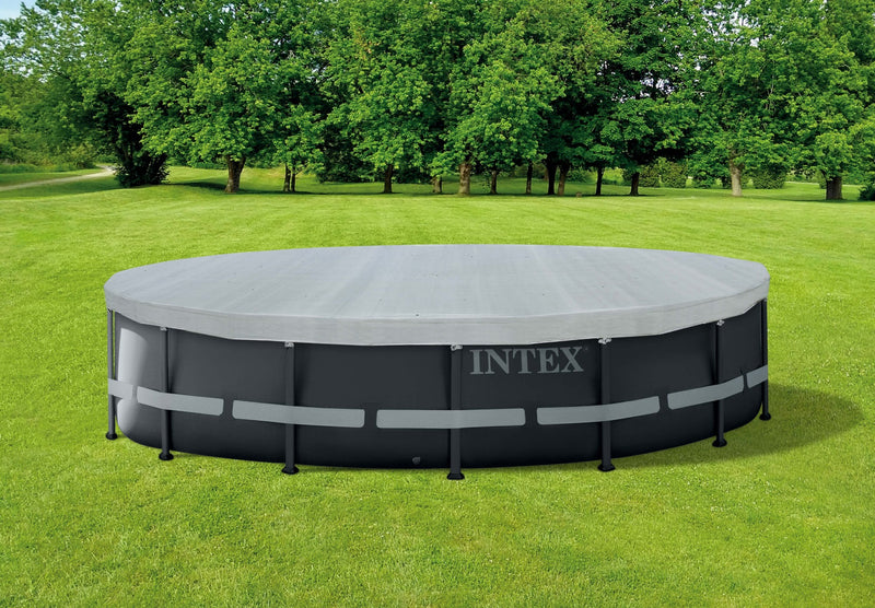 Load image into Gallery viewer, Intex afdekzeil deluxe voor frame zwembaden-Frame zwembaden ø 488 cm
