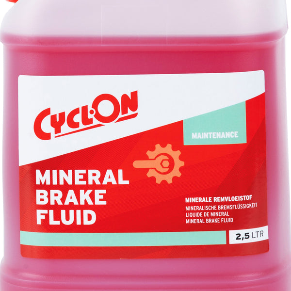 Cyclon remvloeistof Mineral Brake fluid can 2.5 liter